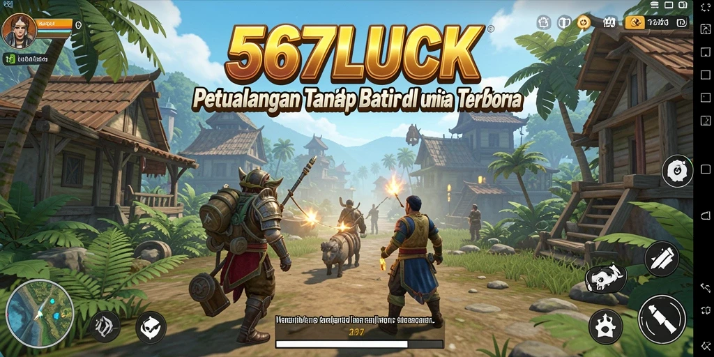 Tampilan gameplay yang menarik di dunia terbuka 567LUCK.