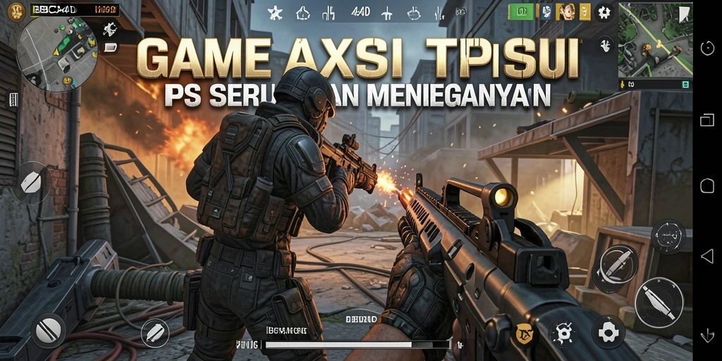 Tampilan menarik dari gameplay seru BBCA4D di aksi TPS.