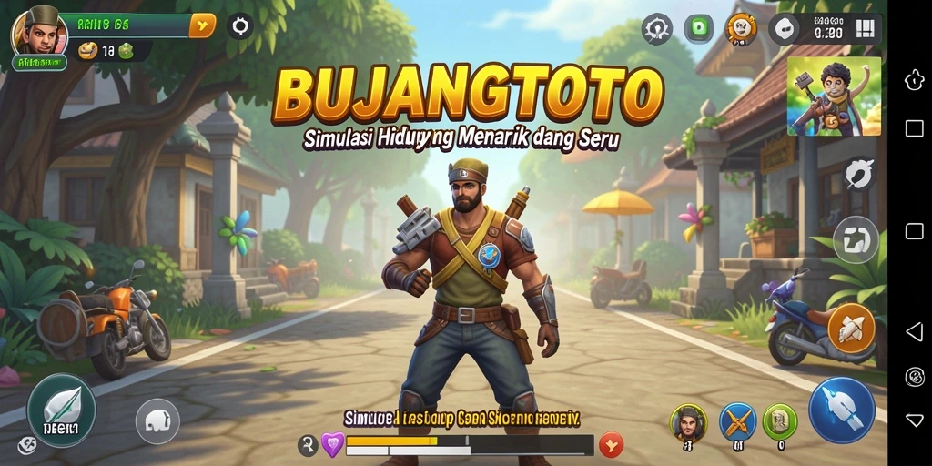 Tampilan seru dari gameplay BUJANGTOTO yang penuh interaksi sosial.