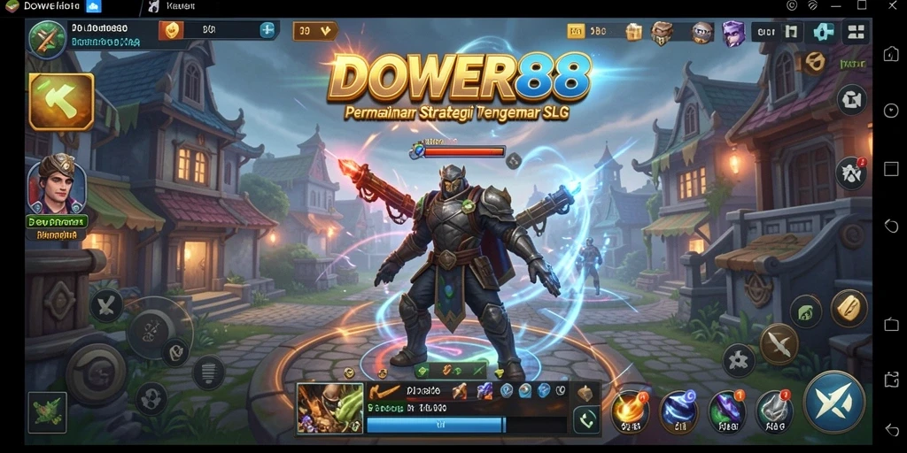 Screenshot DOWER88 menampilkan aksi strategi yang mendebarkan dalam permainan SLG.