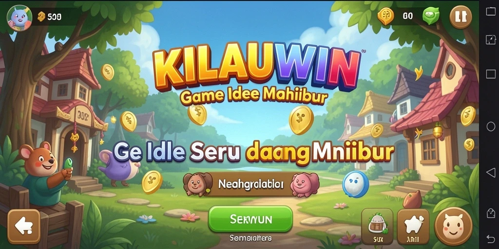 Gameplay KILAUWIN yang menawan dengan karakter lucu.