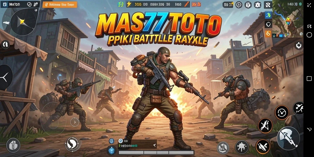 Gameplay seru dengan aksi Battle Royale intens.