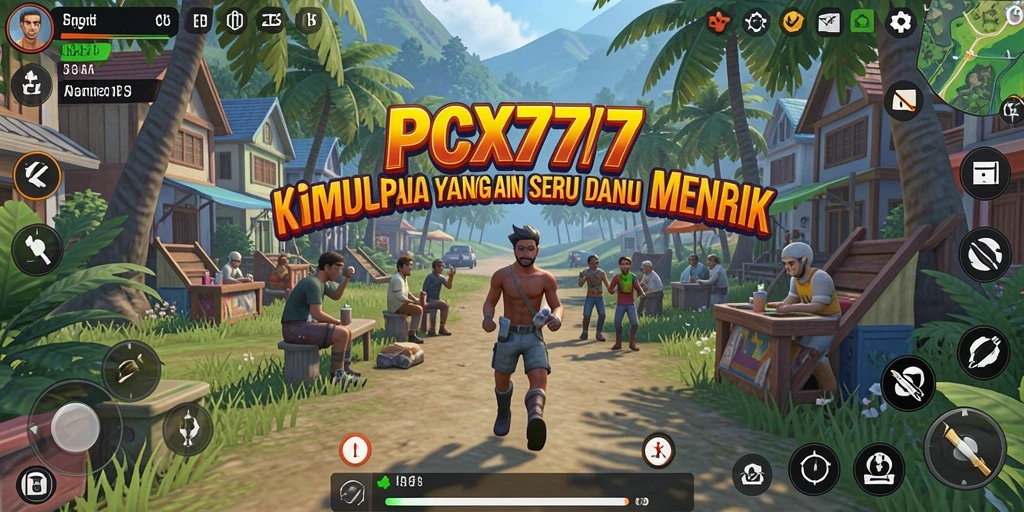 Tampilan gameplay unik dalam PCX777 yang mengasyikkan.