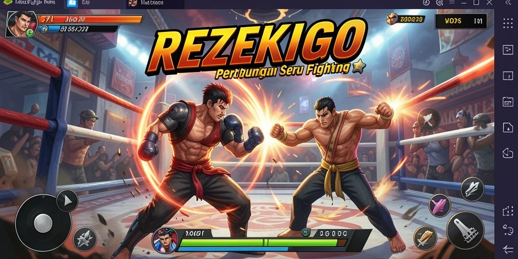 Gameplay seru dan menegangkan di REZEKIGO.
